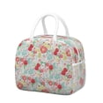 thumbnail image 1 of Obrewu Pioneer Flower Lunch Bag for Adult, Insulated, Leakproof, Oxford Cloth, 1 of 7