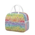 thumbnail image 1 of Obrewu Pioneer Flower Lunch Bag for Adult, Insulated, Leakproof, Oxford Cloth, 1 of 7