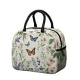 thumbnail image 1 of Obrewu Pioneer Flower and Butterfly Lunch Bag for Adult, Insulated, Leakproof, Oxford Cloth, 1 of 7