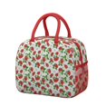 thumbnail image 1 of Obrewu Strawberry Plants Fruit Lunch Bag for Adult, Insulated, Leakproof, Oxford Cloth, 1 of 7
