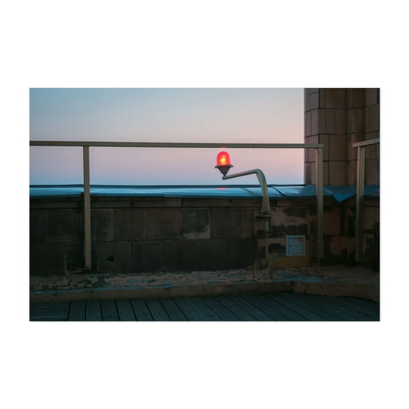 Observation Deck, Latvian Academy of Sciences 02 - Riga Latvia Photography Architecture Minimalist Vintage Skyline City Abstract Unframed Wall Art Print 4 x 6 inches