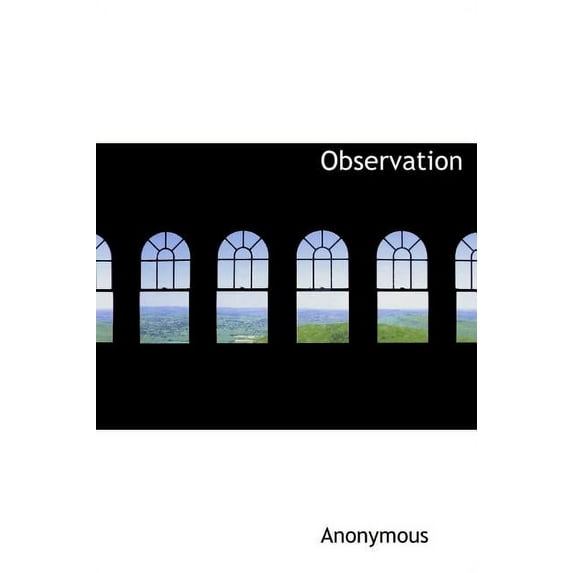 Observation (Hardcover)