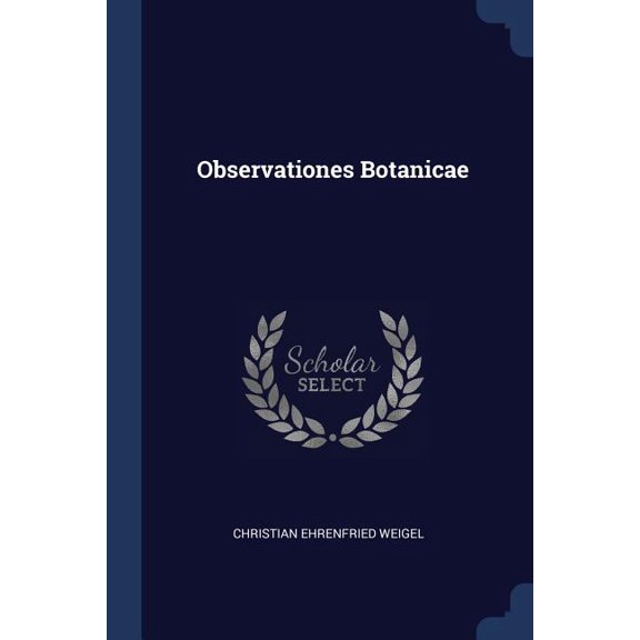Observationes Botanicae (Paperback)
