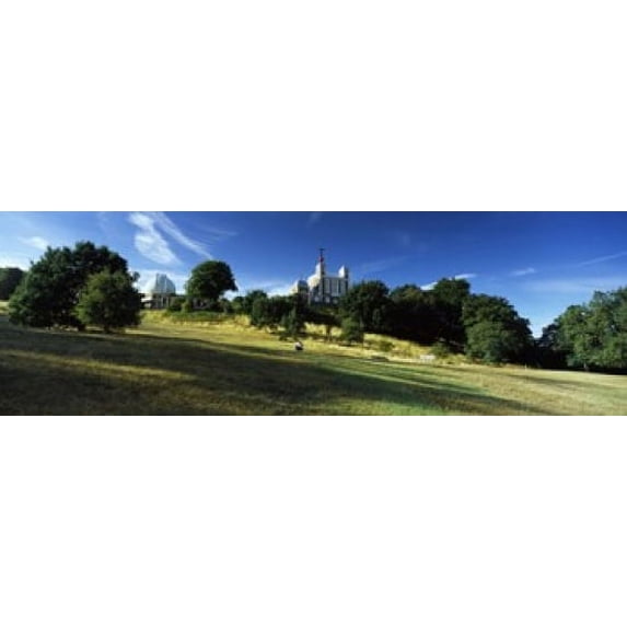 Observatory on a hill, Royal Observatory, Greenwich Park, Greenwich, London, England Poster Print (18 x 6)