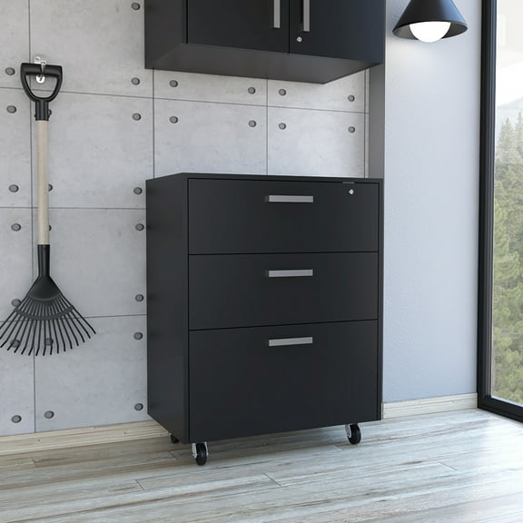 Observe Penny Storage Cabinet With 3 Drawers And -moving Accessibility Exhibit Velocitous-moving Entry Road