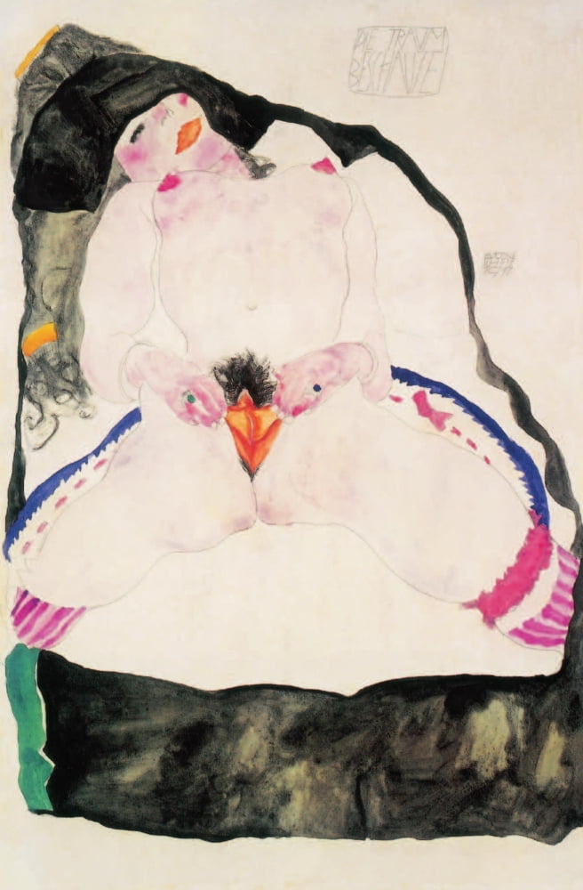Observed in a Dream 1911 Canvas Art - Egon Schiele (18 x 24)
