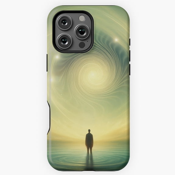 Observer of the Cosmic Portal Eye Phone Case for iPhone 16 15 14 13 12 11 Pro Max