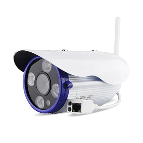 Observeye Ocli Outdoor 1080P HD 2MP Weatherproof IP Home Security Bullet Camera with WiFi, 131ft Night Vision, Motion Alerts, Remote Monitoring Apps