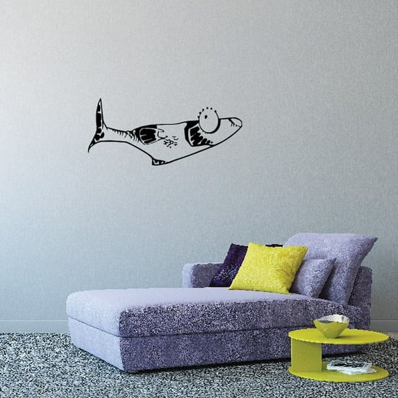 Observing Freshwater Fish Decal - 36 Inches