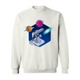 thumbnail image 1 of Observing The Planets Sweatshirt Men -Image by Shutterstock, Male 3X-Large, 1 of 4