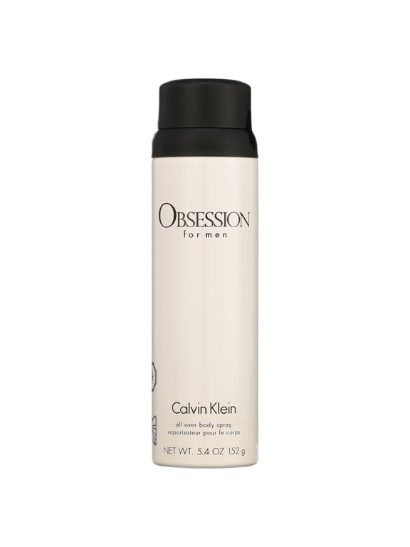 Obsession Body Spray, Brand Calvin Klein, for Men, Size 5.4 oz, 1 Count, Scent Warm and Spicy