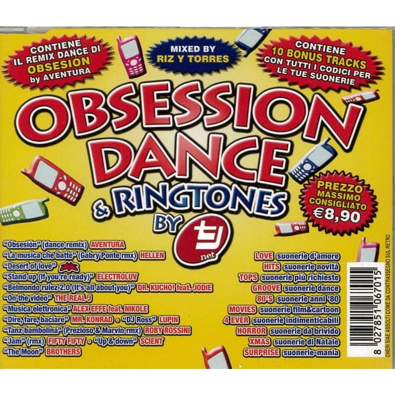 Aa.Vv. Obsession Dance & Ringtones (CD)
