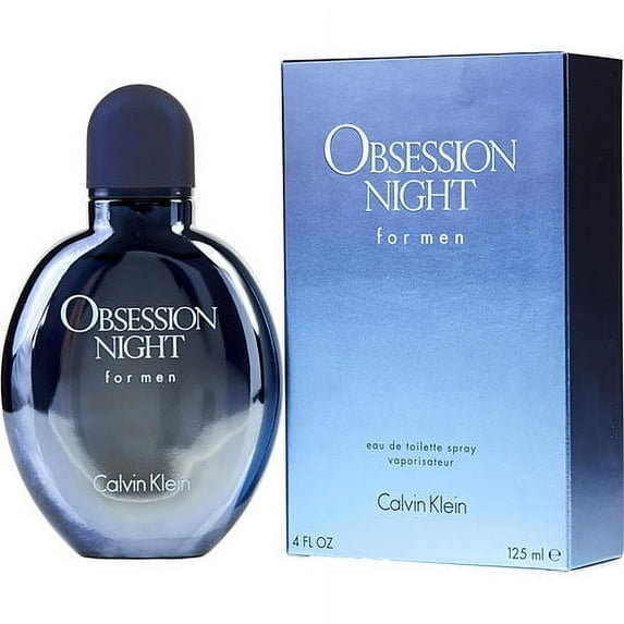 Obsession Night Men By Calvin Klein Eau De Toilette Spray 4 Oz