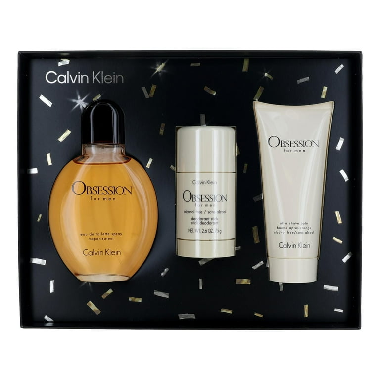 Obsession by Calvin Klein 3 Piece Gift Set for Men Walmart