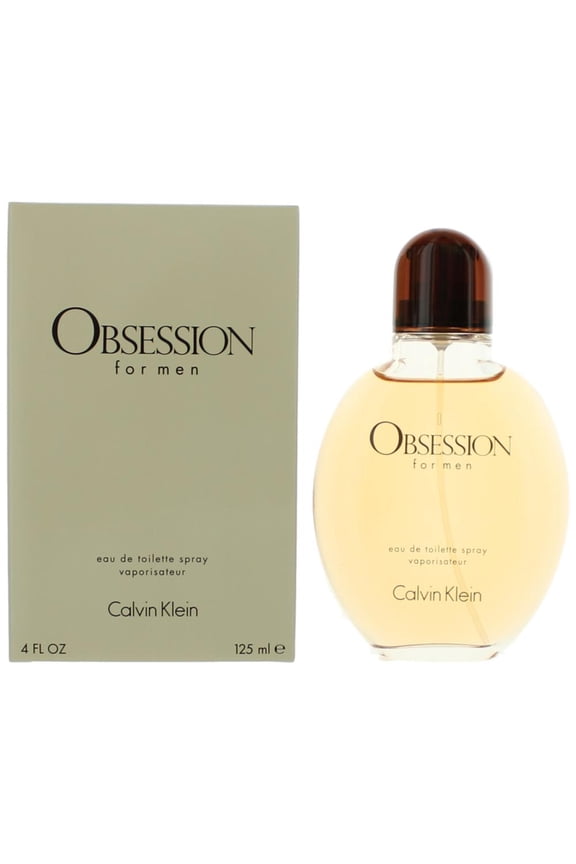 Obsession by Calvin Klein, 4 oz Eau De Toilette Spray for Men