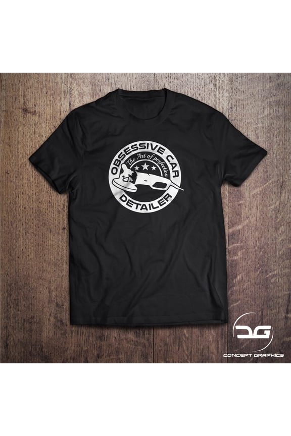 Obsessive Car Detailer Funny Novelty Car Valeting Cleaning T-Shirt Birthday Gift