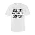 thumbnail image 1 of Obsessive Rottweiler Disorder Shirt, Dog Lover Tee, Funny Animal T-Shirt, Gift for Rottweiler Owners, Cute Graphic Tee, 1 of 7