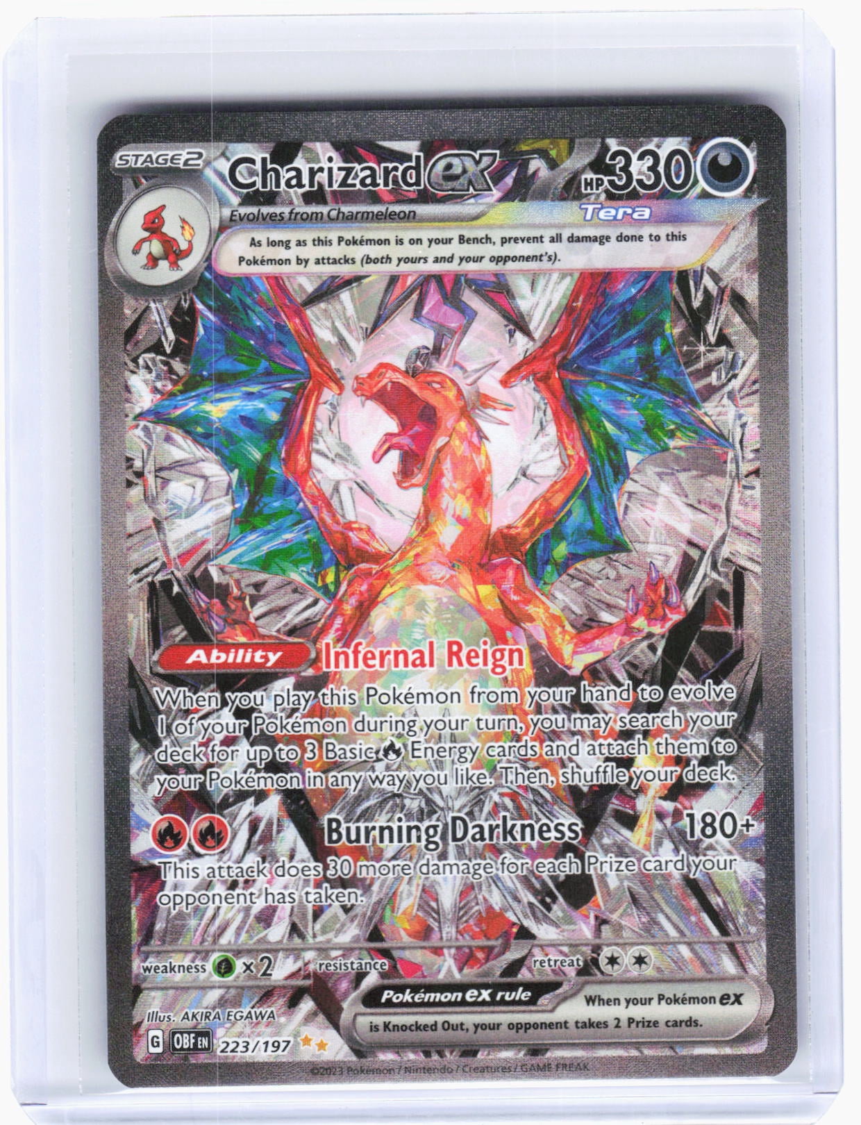 ho-oh pokemon card HO-OH Eternal Flame Form pokemon card