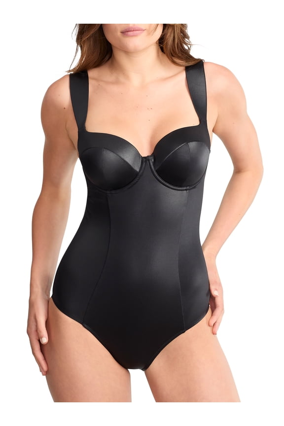 BLACK Obsidian Monica Balcony One-Piece Swimsuit, US 34J, UK 34GG