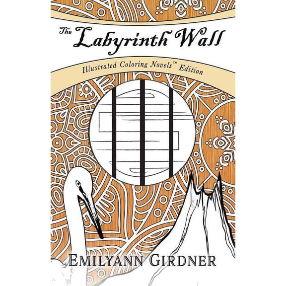 Obsidian The Labyrinth Wall: Coloring Novel Edition, Book 1, (Paperback)