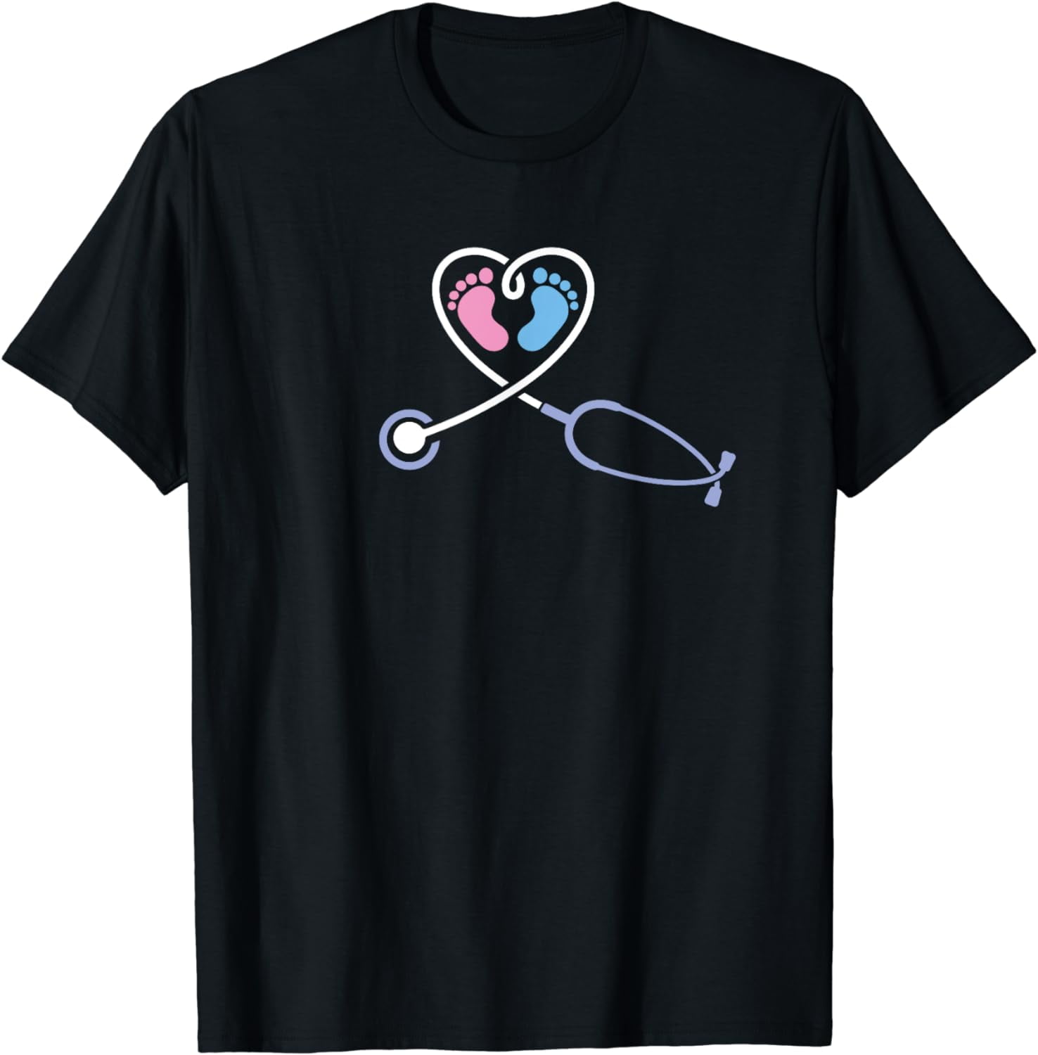 Obstetrics Gynecology Nurse Stethoscope Obgyn Obstetrician T-Shirt ...