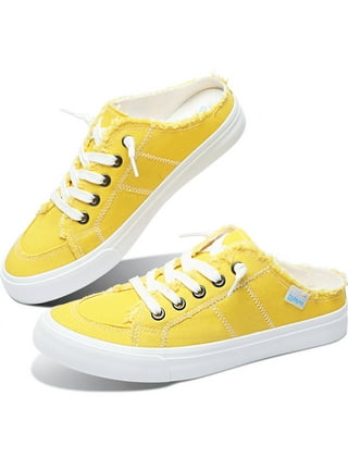 yello BLUE BAYOU SNEAKER MULES Yellow Rubber Shoes