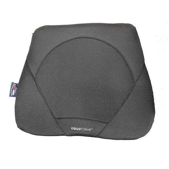ObusForme Gel Seat Cushion, Contoured Memory Foam Base For Comfort and Support, Includes Soft Gel Insert To Cushion Sitting Bones, Hybrid Gel/Memory Foam Designed For A Luxurious Sitting Experience