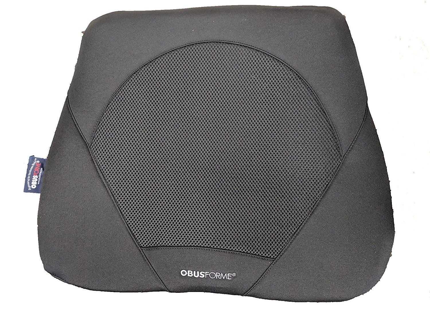 Obus Forme Contoured Seat Cushion Black