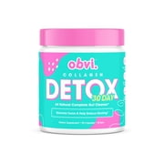 Obvi 30 Day Collagen Detox, All Natural Complete Gut Cleanse, 90 Capsules (30 Servings)