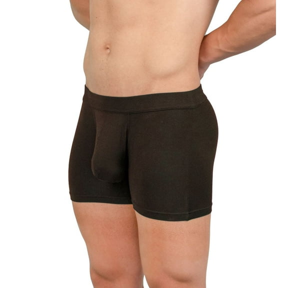 Obviously EliteMan Boxer Brief 3inch Leg - Black