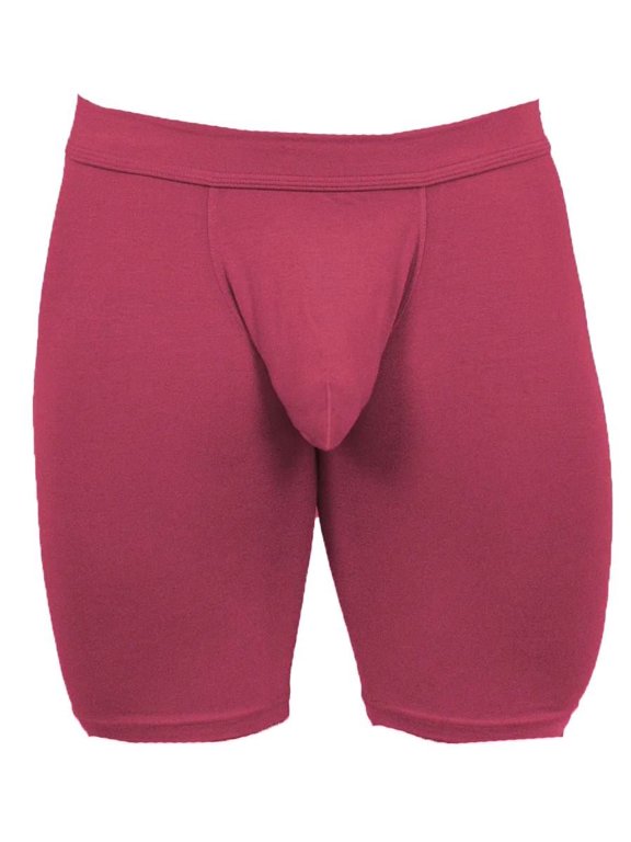 EliteMan Boxer Brief 9inch Leg - Brick Red