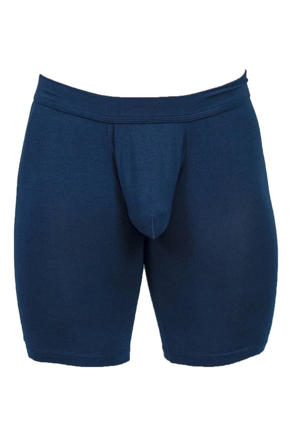 EliteMan Boxer Brief 9inch Leg - Midnight Navy
