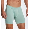 thumbnail image 1 of Obviously Mens EliteMan Boxer Brief 6inch Leg - Mint Green - Large, 1 of 6