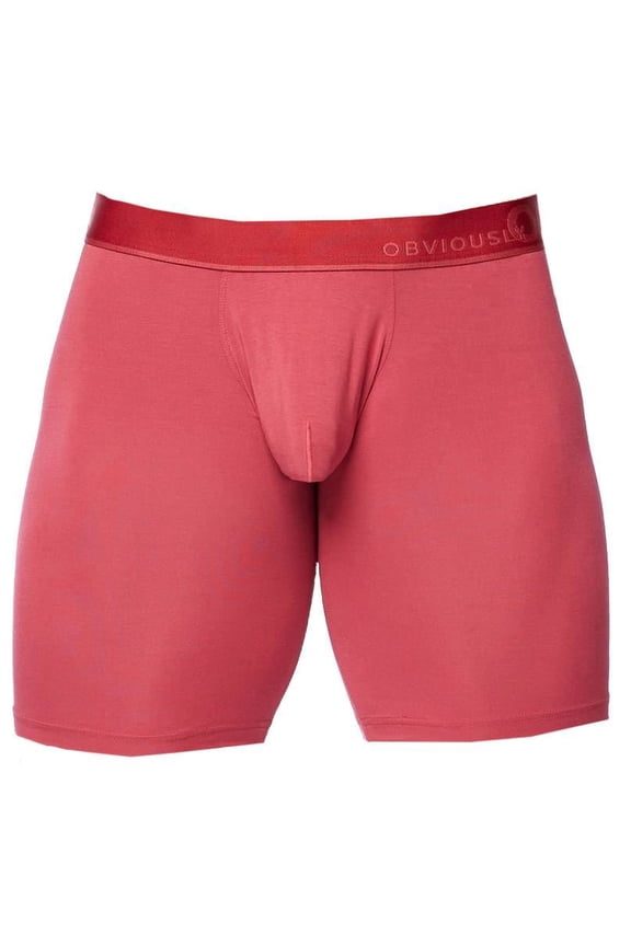 PrimeMan Boxer Brief 9inch Leg - Brick Red