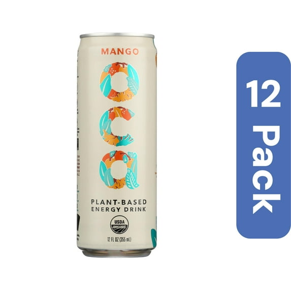 Oca Energy Drink Mango Passionfruit 12 fl oz (Pack of 12)
