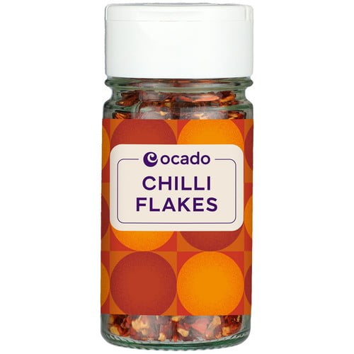 Ocado Chilli Flakes 28g, British Import (Pack of 2)