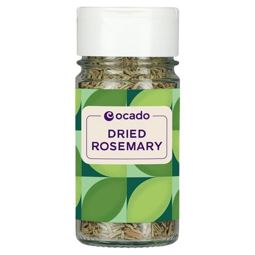 Ocado Dried Rosemary 25g, British Import (Pack of 2)