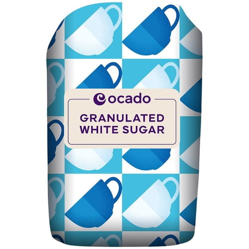 Ocado Granulated White Sugar 1kg, British Import (Pack of 2)