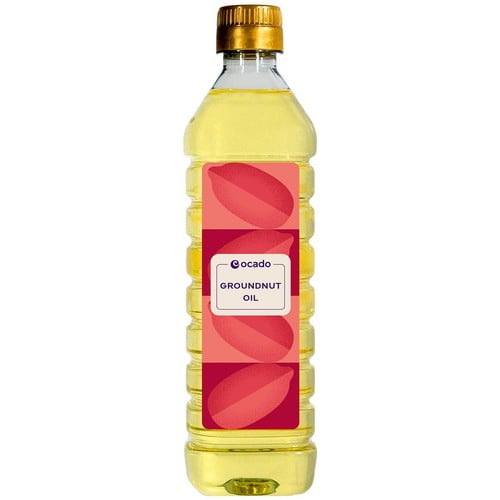 Ocado Groundnut Oil 500ml, British Import (Pack of 2)