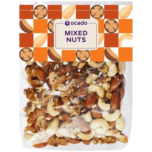 Ocado Mixed Nuts 200g, British Import (Pack of 3)