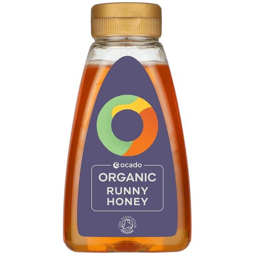 Ocado Organic Runny Honey 340g, British Import (Pack of 2)