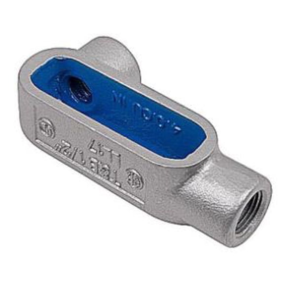 Ocal LL27-G, Conduit Body, Cond Body Ll Shape Frm7 3/4In Gry, 1 PC