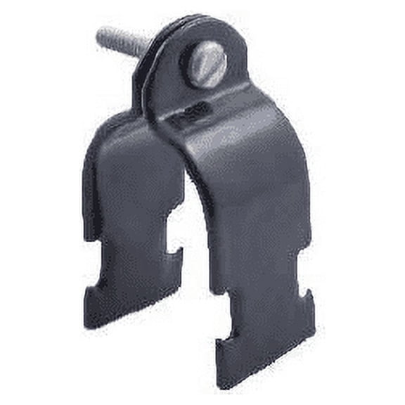 Ocal SS3/4-G Pipe Strap, 3/4 in, for Use with 1-5/8 in, 1-1/2 in Strut, Steel, PVC Coated