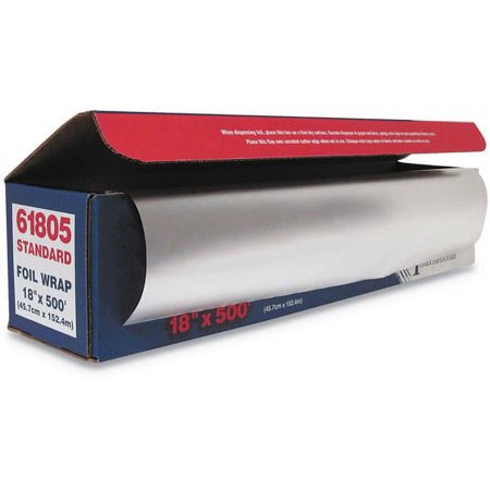 Ocala Southeastern Smart Aluminum Foil Roll - 18" Width x 500 ft Length - Moisture Resistant, Easy to Use - Aluminum Foil - Silver | Bundle of 2 Cartons