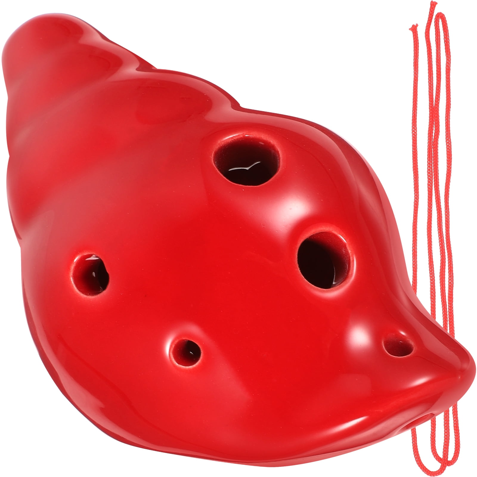 Ocarina Beginner Wind Instrument Musician Gift Musical Instruments Conch Shape Travel Child