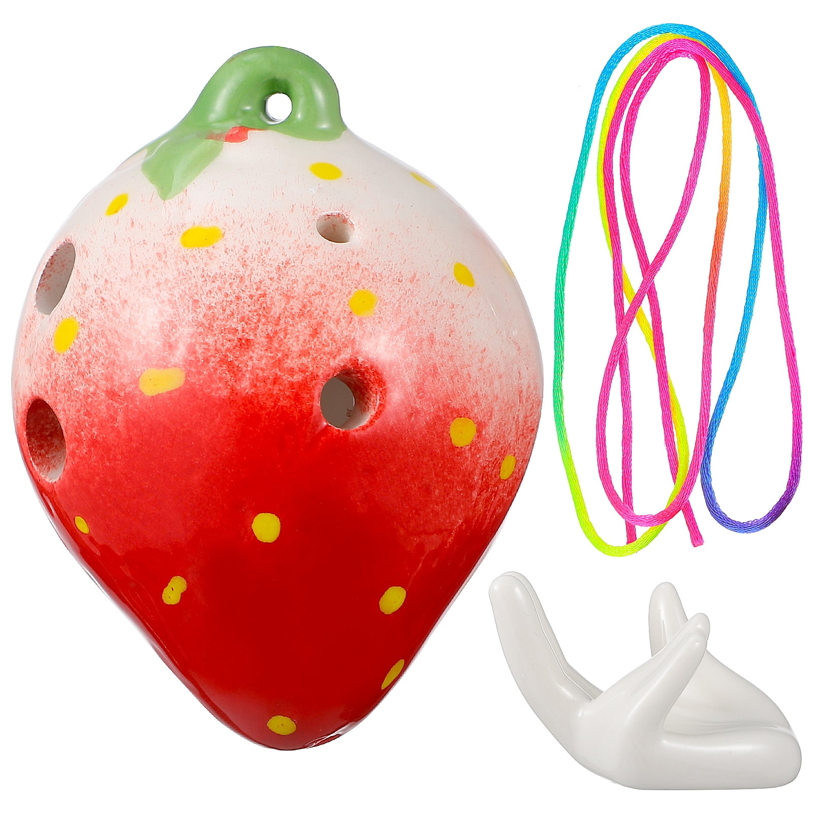 Ocarina Instrument Strawberry Shaped Ocarina Musical Instrument Toy