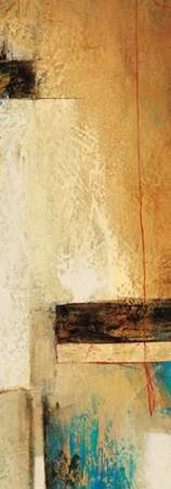 Ocaso Ochre II Canvas Art - Gabriela Villarreal Villarreal (10 x 20)