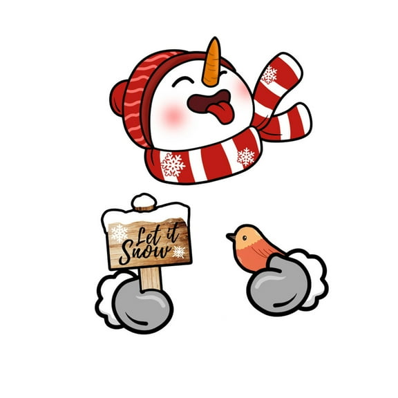 Occasion Christmas Festivity Outdoor The Decoration Snowman Peeker Fence Santa To Home Fence Garden Yard Christmas Decoration Christmas