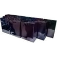 thumbnail image 1 of OccasionAll Black Gift Bags, Large Holographic Paper Bags with Handles 10x5x13 12 Pack, 1 of 5