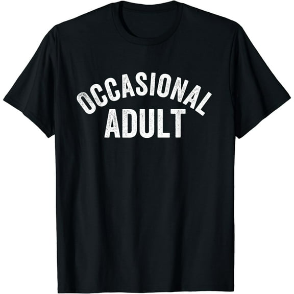 Occasional Adult Funny Adult Vintage T-Shirt